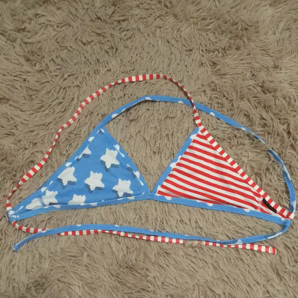 Cloud America Print Jolyn Triangle Top